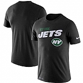New York Jets Nike Sideline Line of Scrimmage Legend Performance T-Shirt Black,baseball caps,new era cap wholesale,wholesale hats